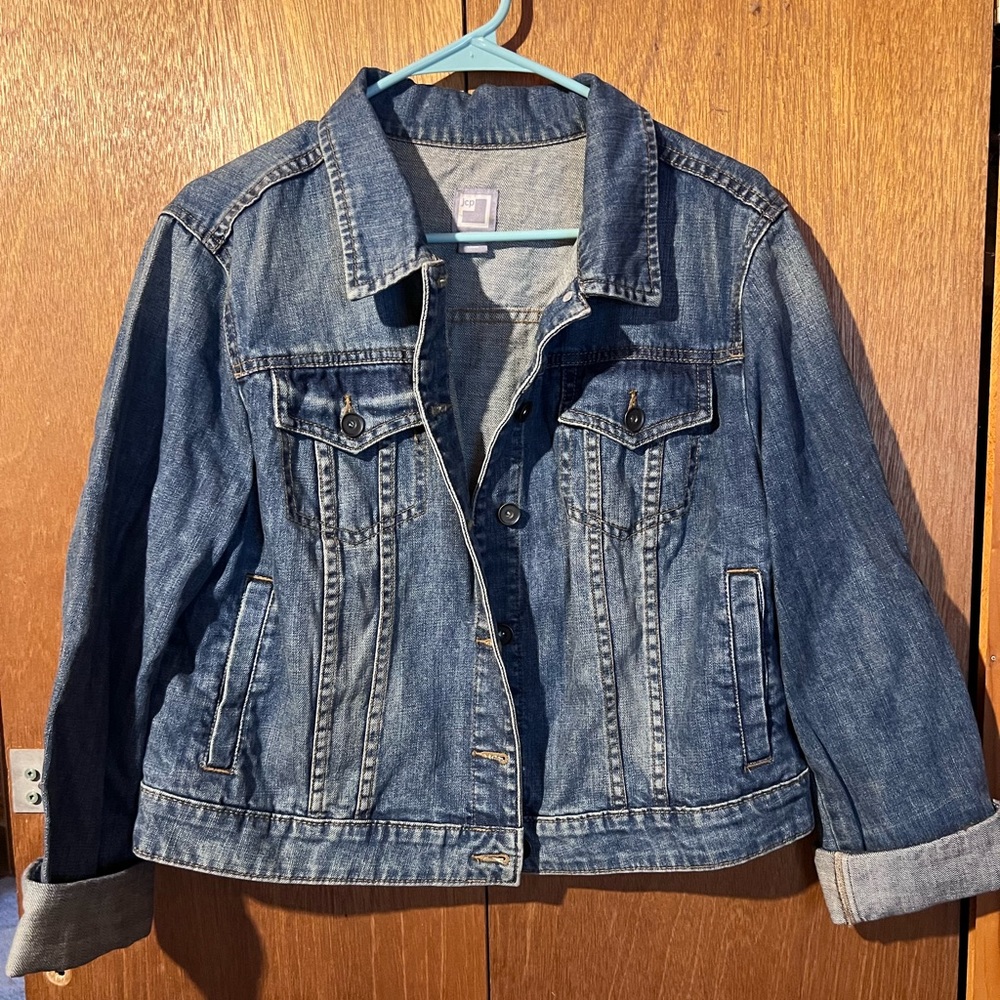 Cropped Jean Jacket